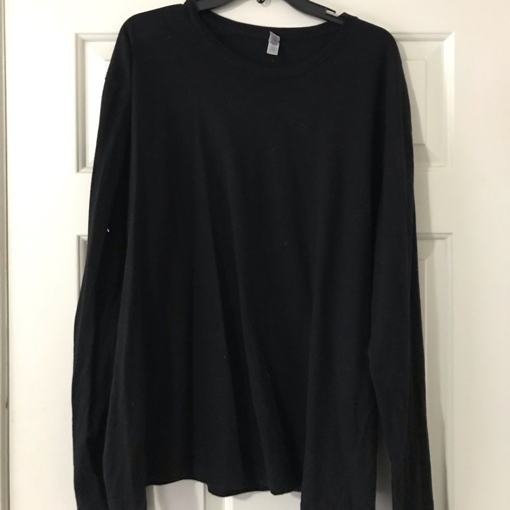 American Apparel Power Wash long sleeve T-shirt